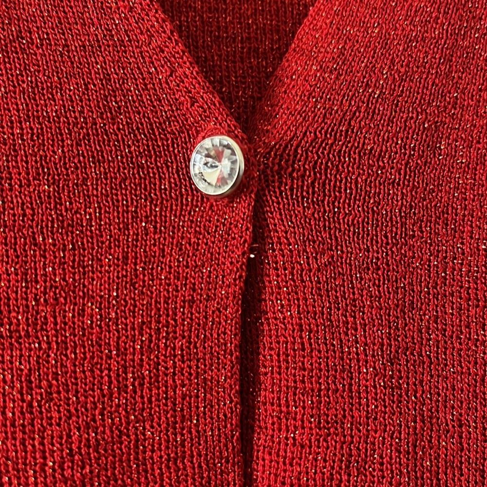 Red button up - Picture 2 of 2